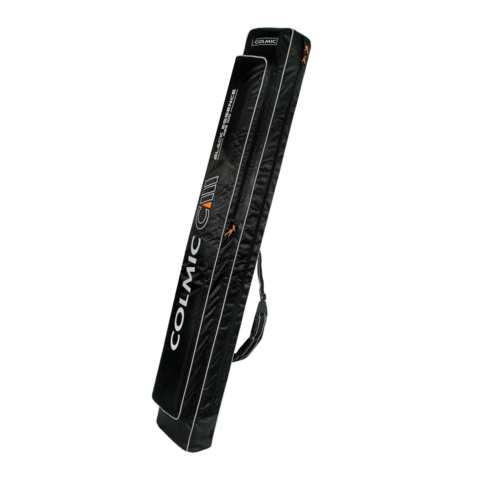 Colmic Black Essence RBS – Fodero Porta Canne da Pesca per Roubaisienne, Tessuto High Performance, Imbottito, Resistente, con Tasche Laterali – Modelli RBS 100 / RBS 200