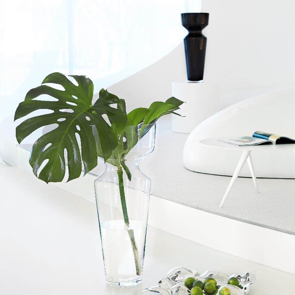 Amazon.co.jp: レオナルド 花瓶 フラワーベース Nero 70cm ブラック