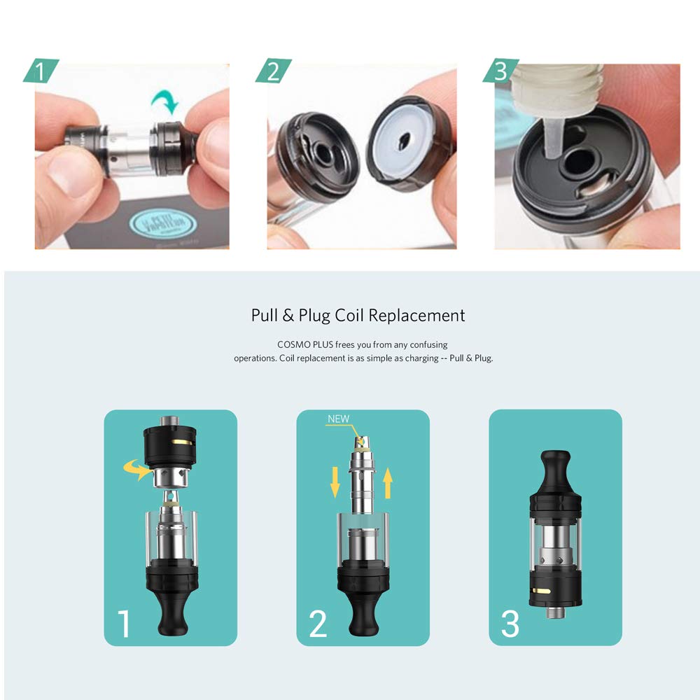 Original Vaptio COSMO COIL C2 Resistor 0.7 Ohm Resistance Electronic  Cigarette Accessories No E Liquid No Nicotine: Amazon.de: Electronics &  Photo
