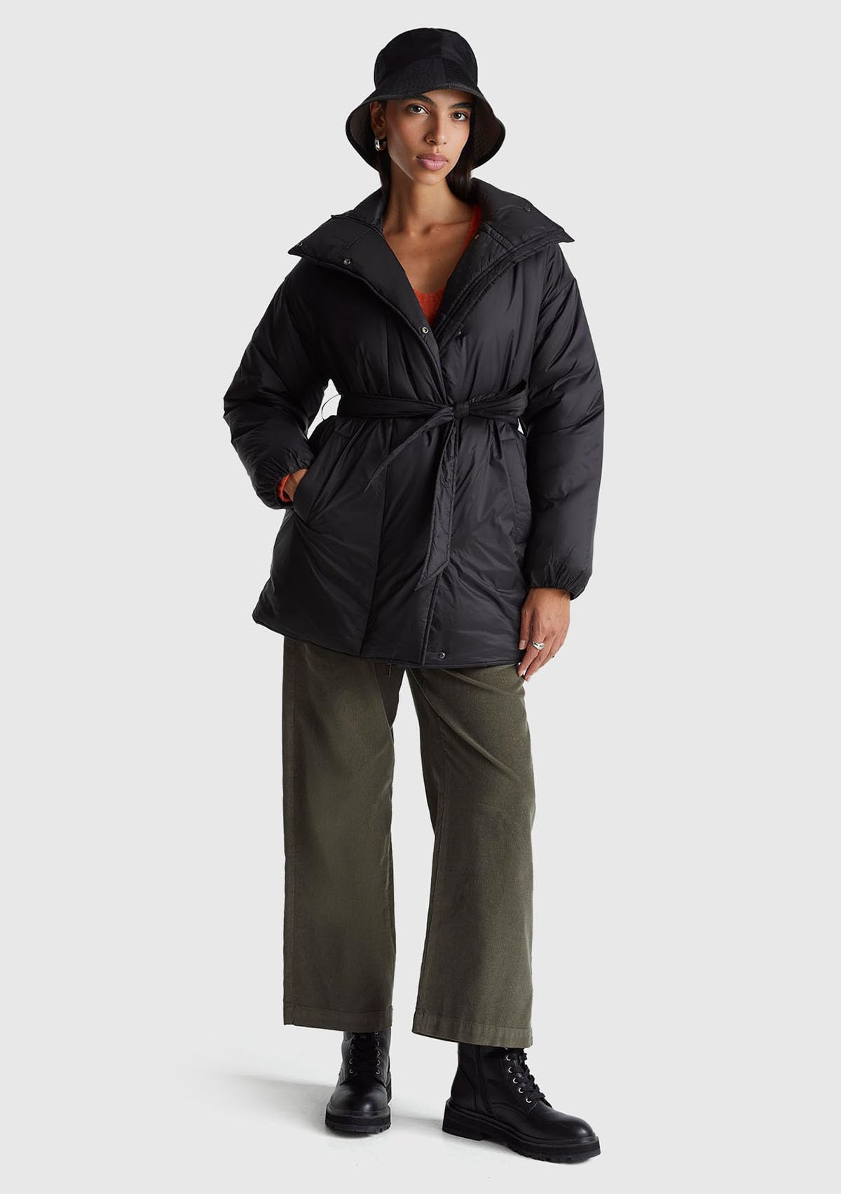 United Colors of Benetton Giubbotto 2niwdn08r Giacca Donna