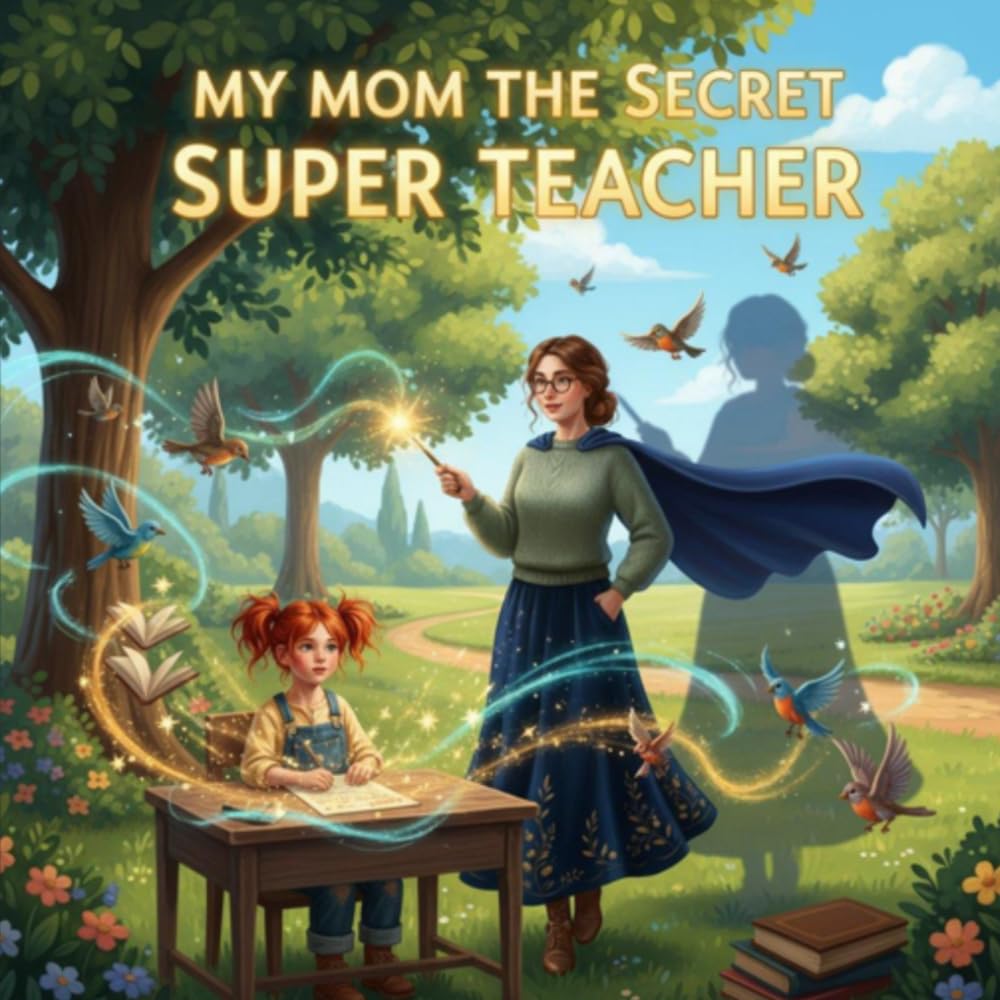 My Mom the Secret Super Teacher: A Magical Story About Learning, Courage, and Discovering That Real Magic Comes From a Bright Heart and Believing in Yourself