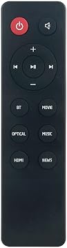NTQinParts Replacement Remote Control Controller for JBL Cinema SB160 2.1 Channel Sound Bar
