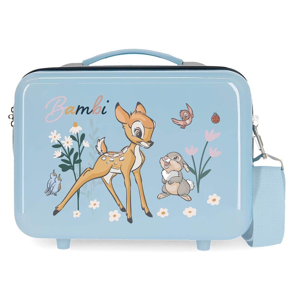 Disney Before The Bloom Trousse de Toilette Adaptable, Bambi, 29x21x15 cms, Trousse de Toilette