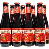 Alkohol gehalt 4,1%Vol. Belgisches Bier Belle-Vue Extra Kriek 8x250ml 4,1%Vol - Bier mit Kirschgeschmack