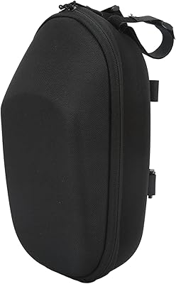 SUNGOOYUE Scooter Handlebar Bag, EVA Hard Heavy Duty Storage Bag Hanging Bag for Bike Scooter E Bike