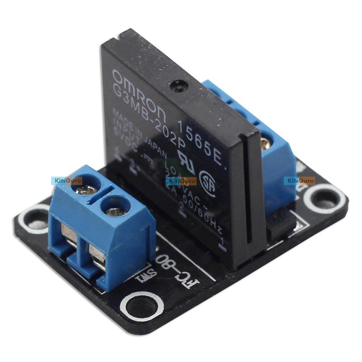 KitsGuru 5V 1 Channel Solid State Relay Module with Resistive Fuse-picture-26
