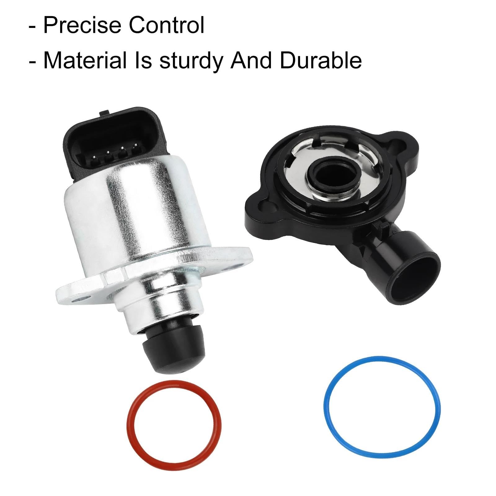 Sensor posición cuerpo acelerador Sensor De Posición Del Acelerador Y Juego De Válvula De Control De Aire Inactivo Para GMC 17113209 3843751 803149 8171132090 17076283 TPS - Sensor posición