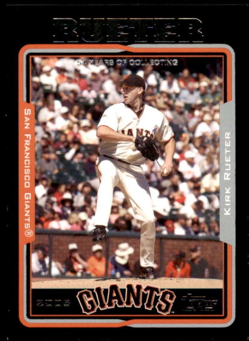 Kirk Rueter Card 2005 Topps #591 - Slabbed Baseball Cards