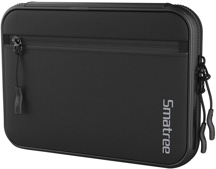 Electronic Organizer Travel Universal Case Gadget Gear Storage Pouch Compatible with 8.3 inch iPad mini 7 2024, 7.9 inch iPad mini/iPhone 16/16 Pro/iPhone 16e, Tablet Sleeve Bag