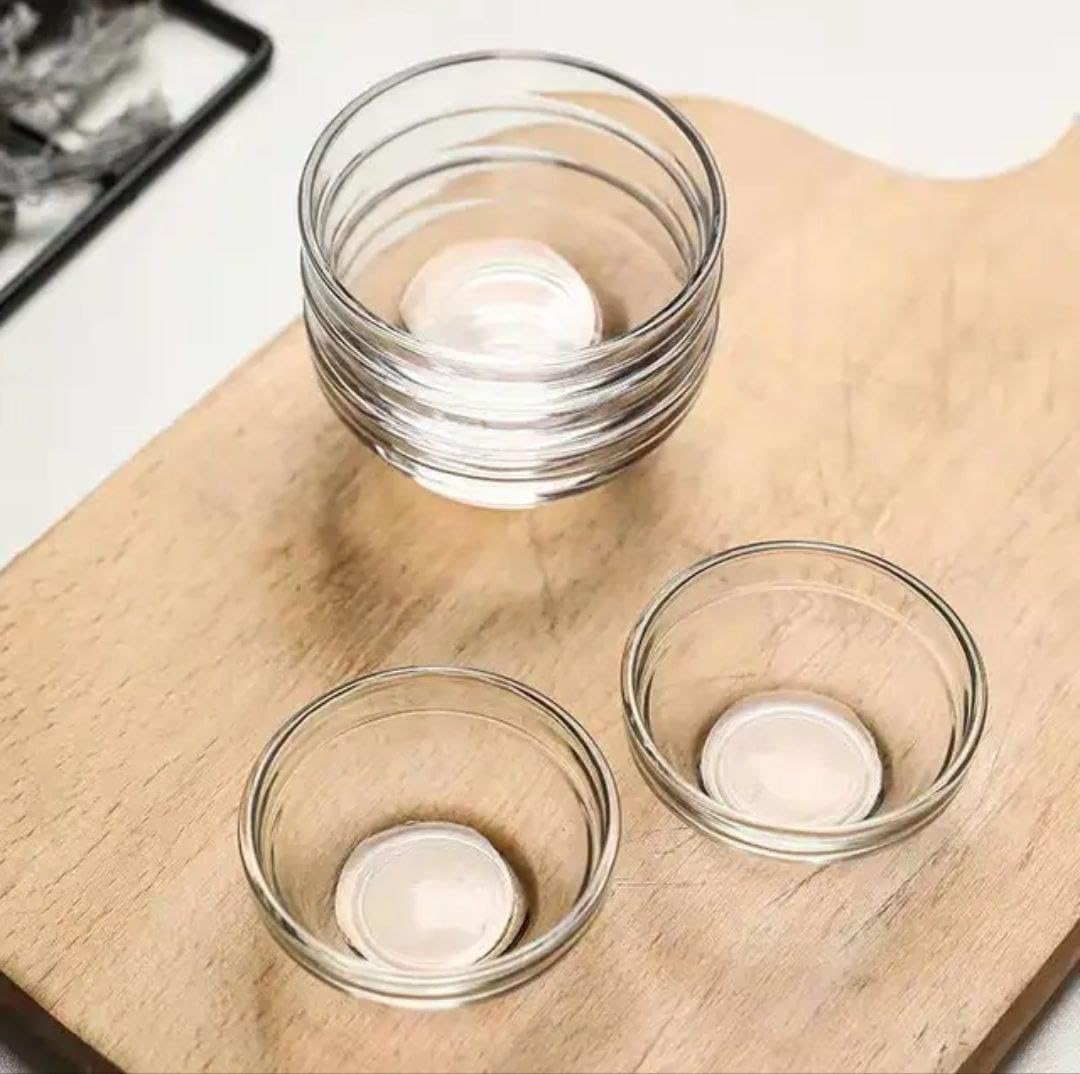 RAAHA Set of 6 Pcs Clear Glass Soy Sauce Dipping Bowls Side Dishes for Snack Sushi Fruit Appetizer Dessert. (2.5Inch 70ML) (B0CSYKYTRB) Amazon Price History, Amazon Price Tracker