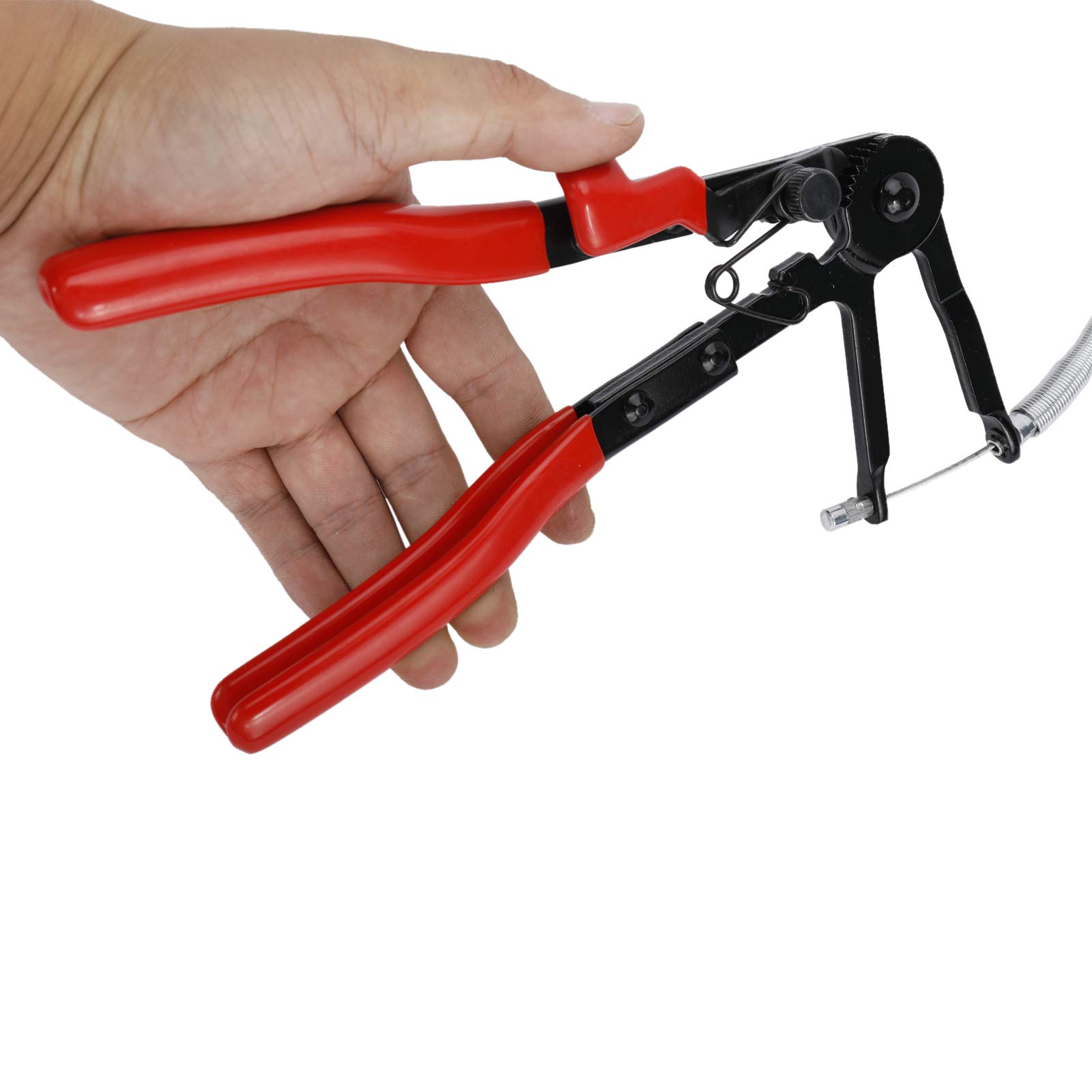 Alicates de abrazadera de manguera flexible para manguera de combustible, aceite y agua, herramienta automática