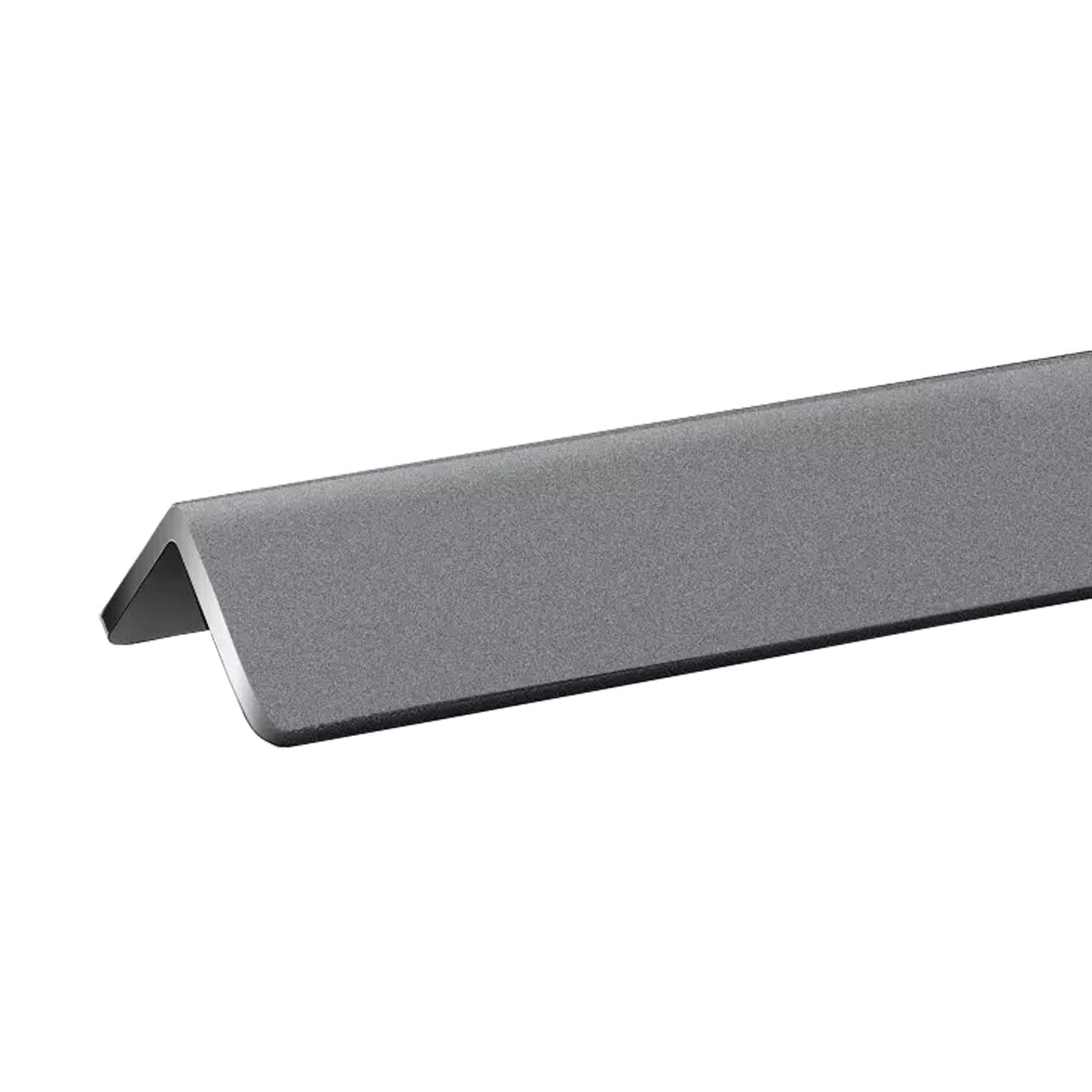 Protectores de Esquinas, Tiras Protectoras de Pared de aleación de Aluminio con Escudo Autoadhesivo for Oficina en casa(Gray,W 1.5cm)