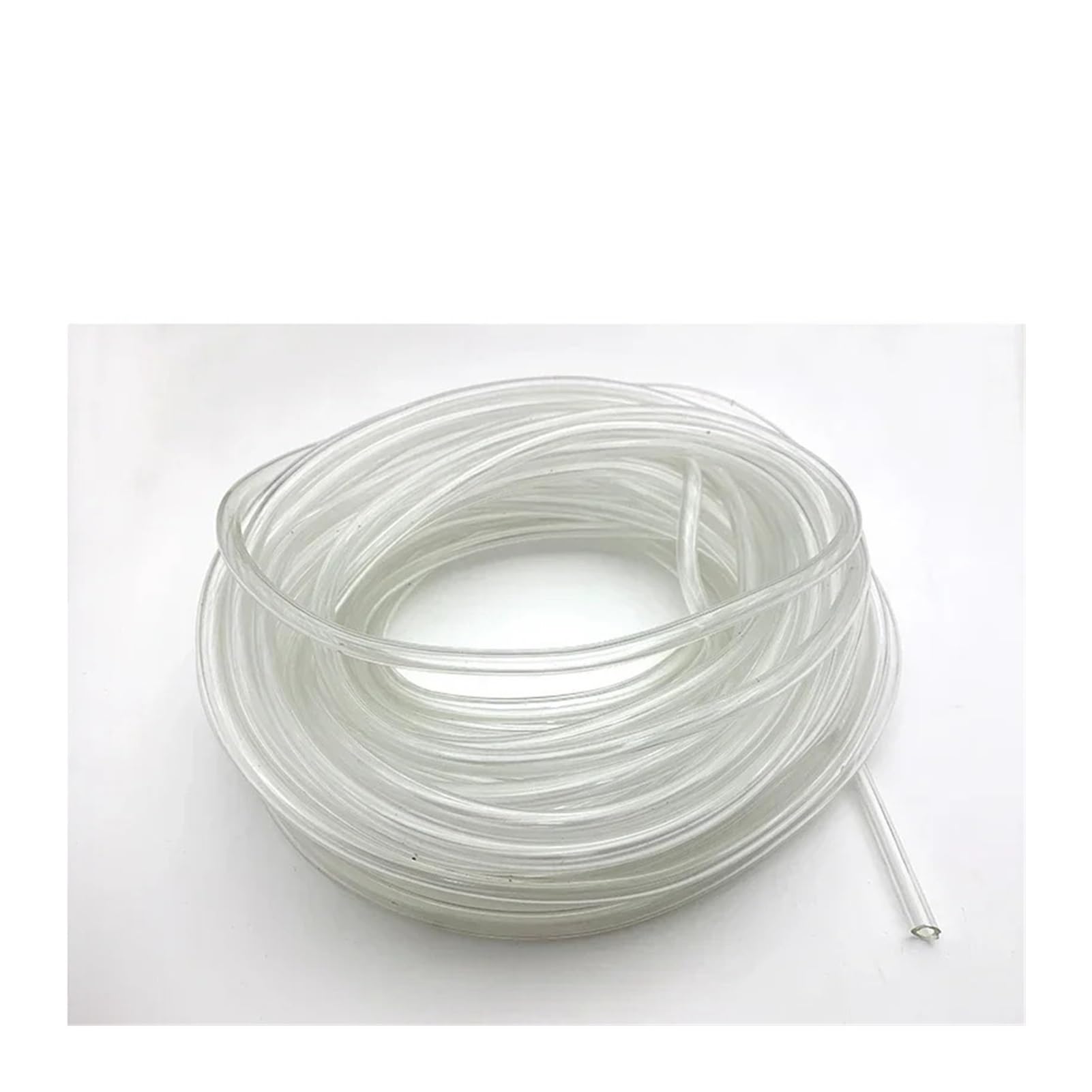Tuyau PVC Transparent Aquarium Jardin Conduite Eau | Inodore, flexible, résistant à l'usure, paroi transparente, vérifier débit(5M_32X38MM)