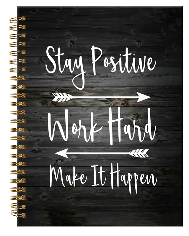 Spiral Journal Notebook,A5 Hardcover Lined Journals for Women Girl 6 x 8.3 in,120 Pages Thick Paper,Cute College Ruled Writing Notebook for Gifts