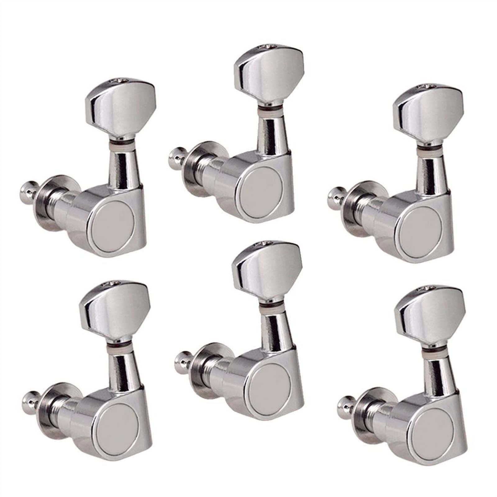 Tuner Mechaniken Knöpfe 6 PCs 6L Versiegelte Zahnradstimmungstuner Maschinenköpfe Für Gitarrenteile