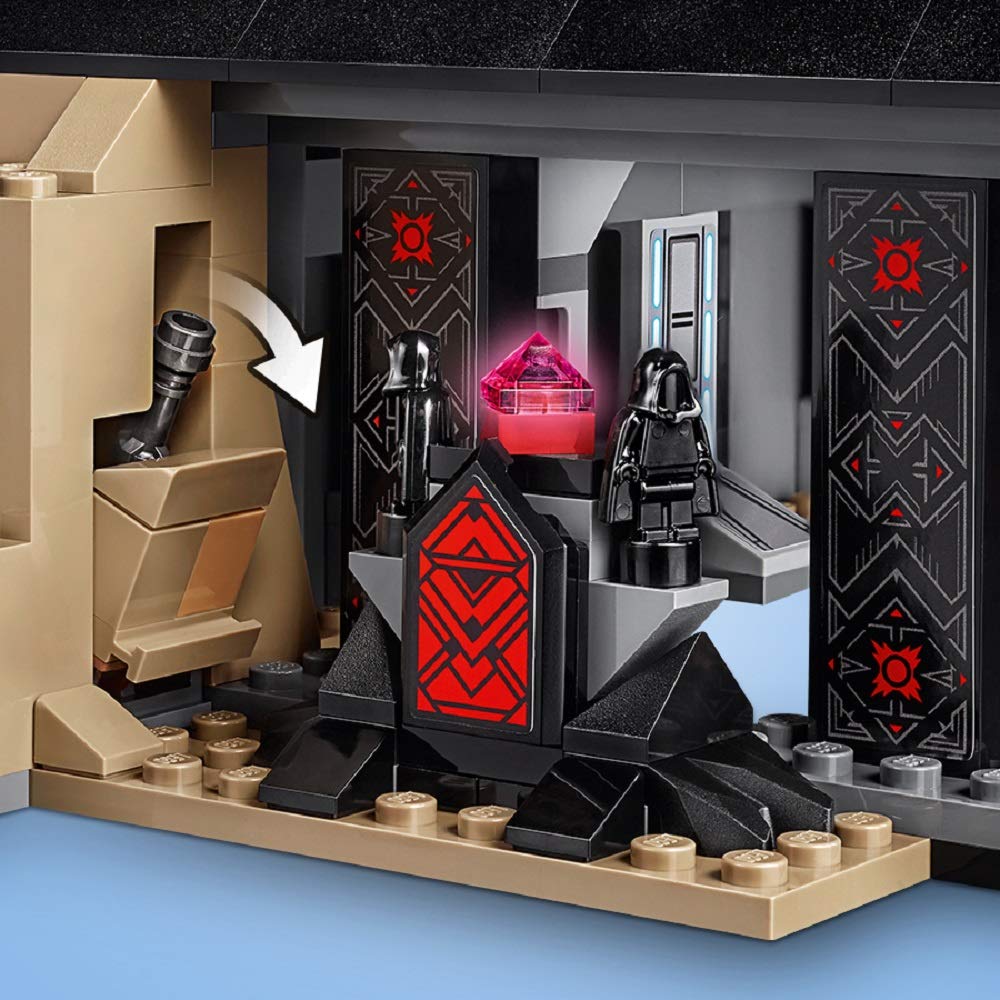 LEGO 75251 Star Wars Darth Vader's Castle, Buildable TIE Fighter, 2 x