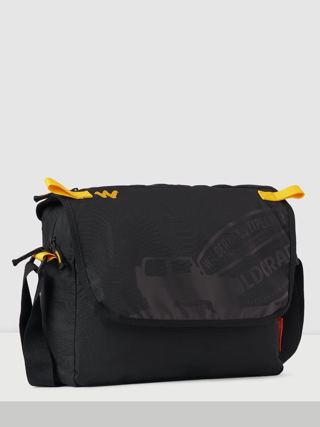 Wildcraft 4x4 Off Road 20 L Messenger Bag for Men & Women Office & College Bag Black
