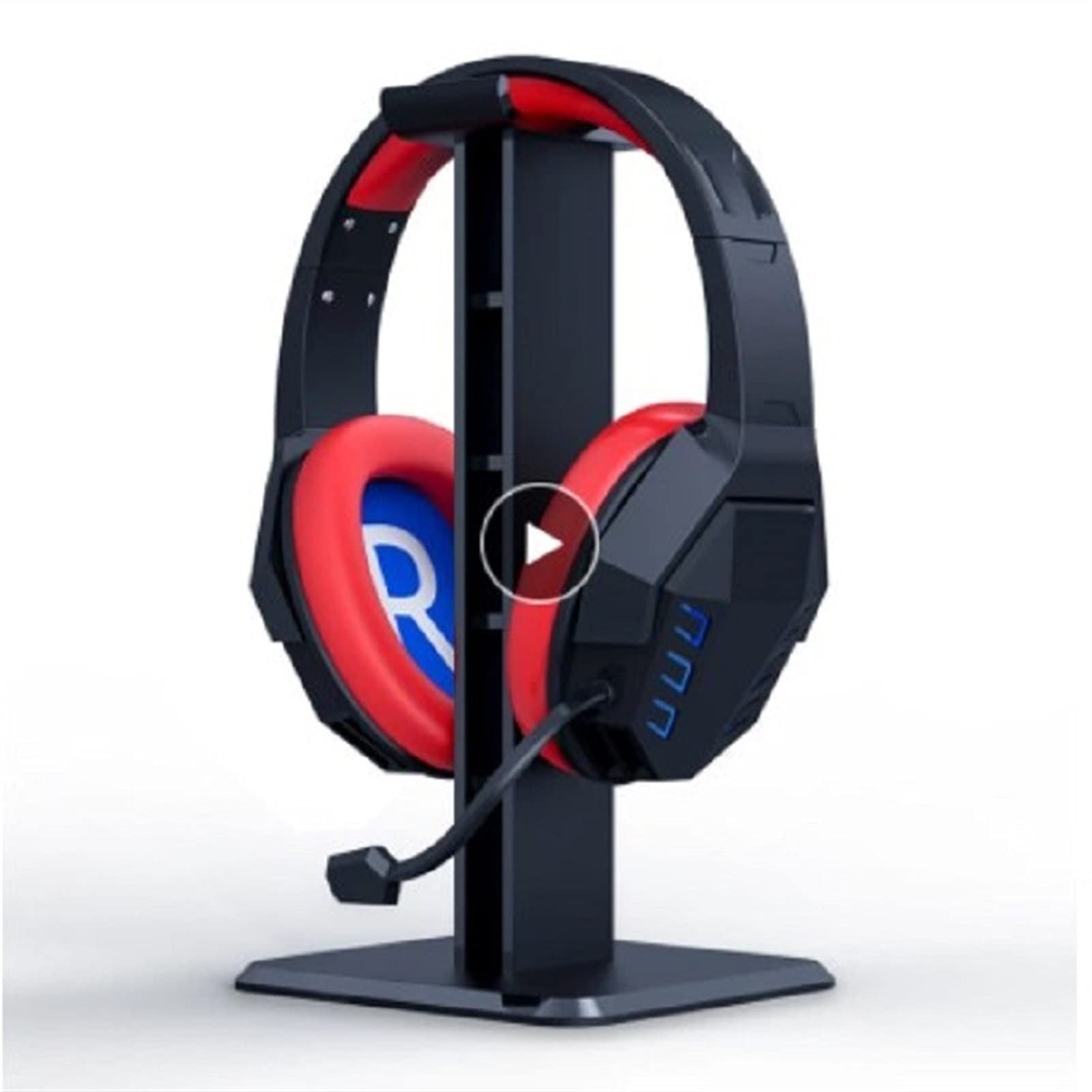 Supporto per Cuffie, Gancio per Auricolari, Supporto per Auricolari a Forma di Gancio, Supporto Creativo per Auricolari da Gioco, Supporto per Auricolari da Montare sulla Testa