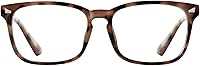 Vista 29 de TIJN - Gafas de bloqueo de luz azul - Armazón cuadrado de anteojos para estudiosos - Gafas de juego de computadora Anti Blue Ray