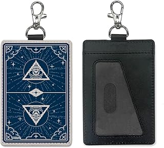 【公式】コスパ 都市伝説解体センター イルミナカード パスケース(ナスカン付き)