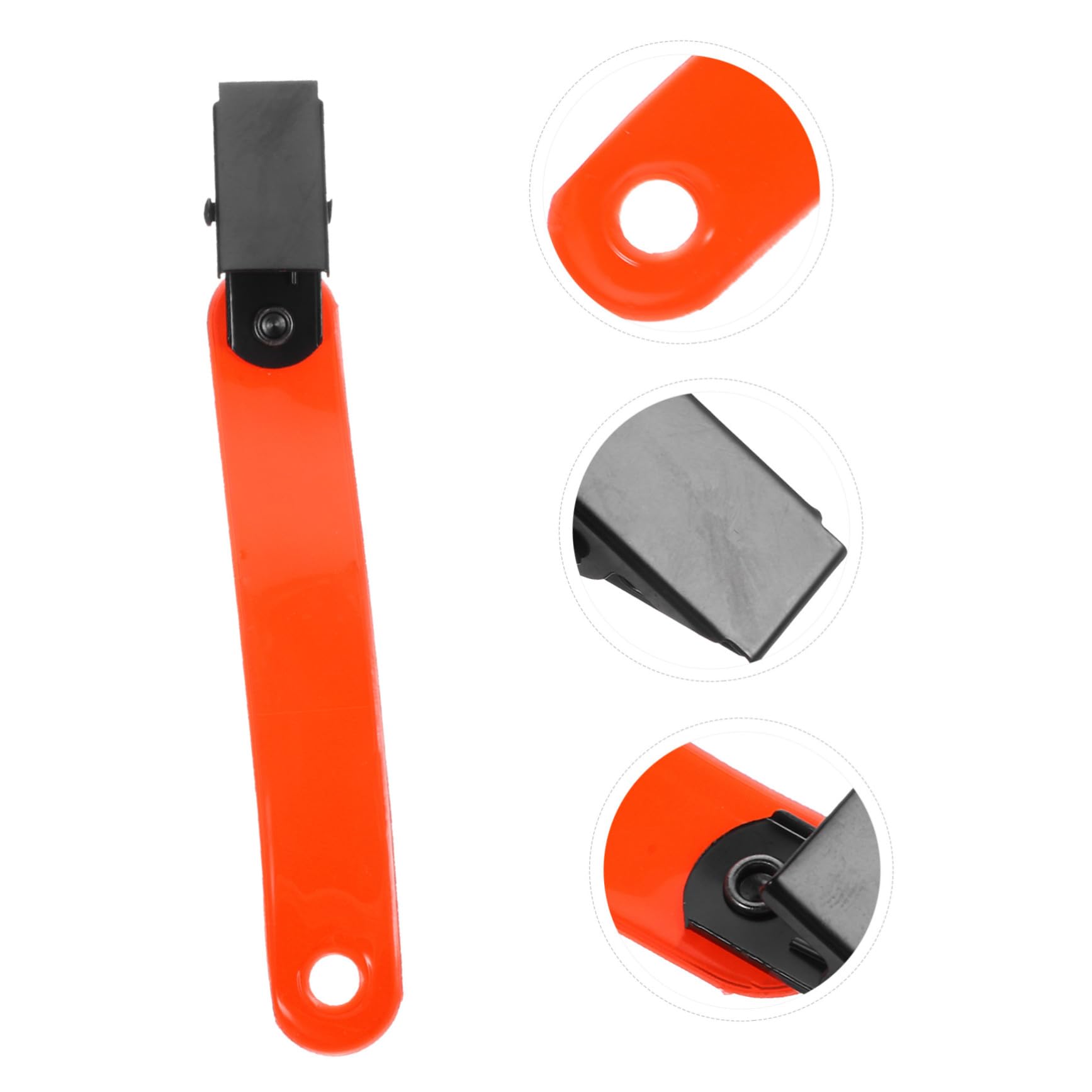 VANZACK Porte-étiquette Fluorescent Réflecteur Marqueurs D'allée Clip De Marquage De Sentier Clips Réfléchissants Matériel Et Accessoires De Camping PVC
