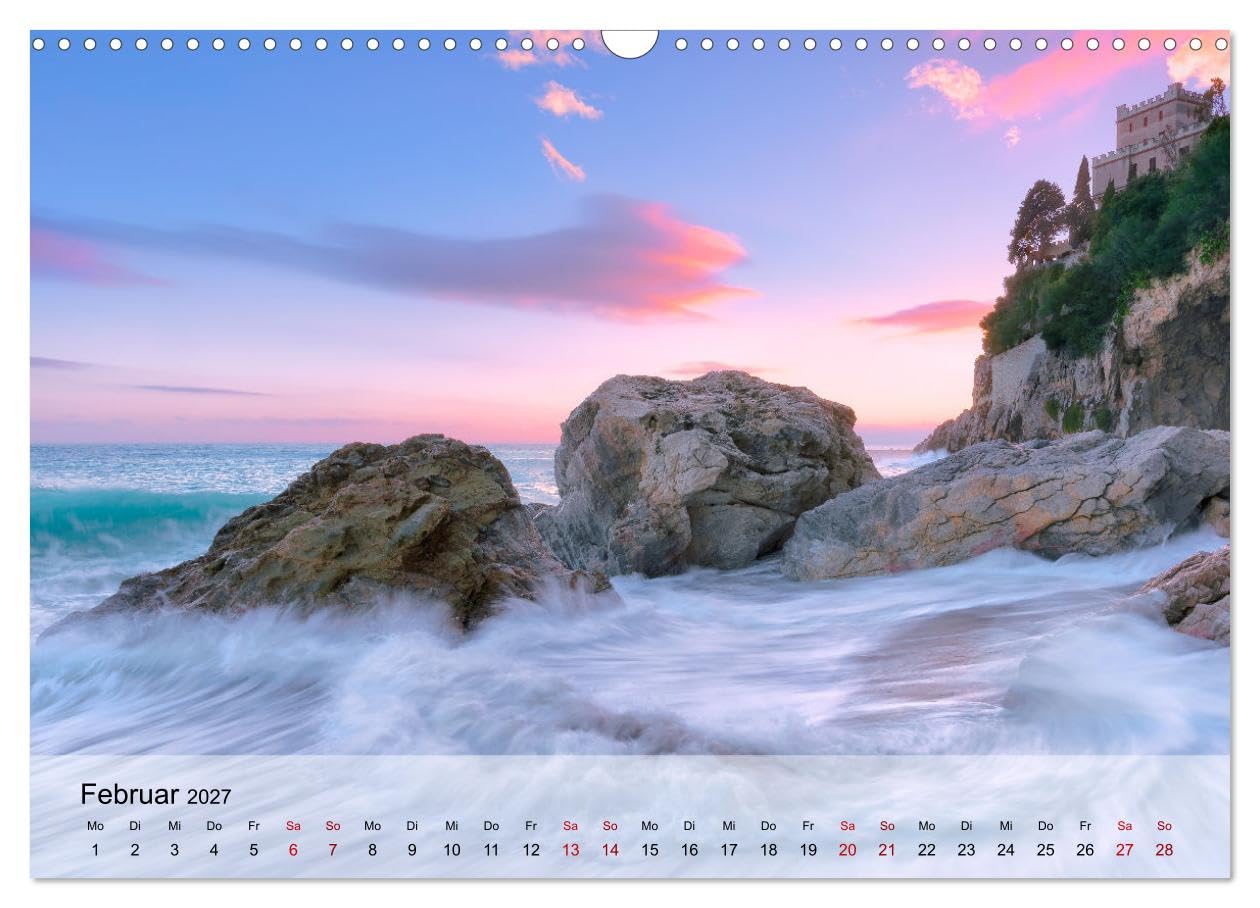 CALVENDO - Wunderschöne Meereslandschaften (Wandkalender 2027 DIN A3 quer), Monatskalender: Zwölf Meereslandschaften für Meeressüchtige.