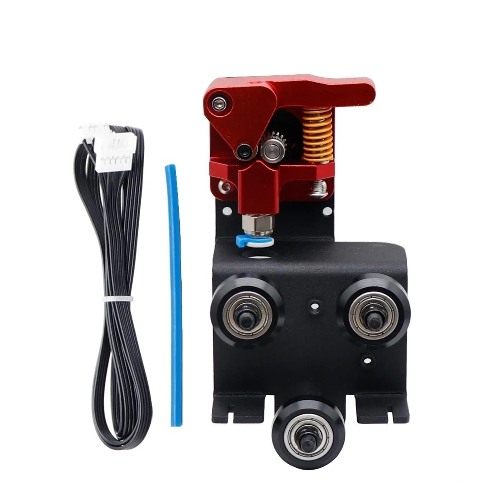 Upgrade CR10S Pro Dual Gear Direktantrieb-Extruder-Stützplatten-Kit, Easy Print Flexible Filament for Ender3/Ender3 Pro/CR10/10S(Extruder Plate Kit)