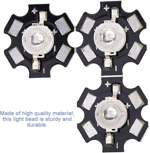 Miniatura 6 de la lámpara ULTRAVIOLETA ULTRAVIOLETA del poder más elevado LED de 3W rebordea los chips