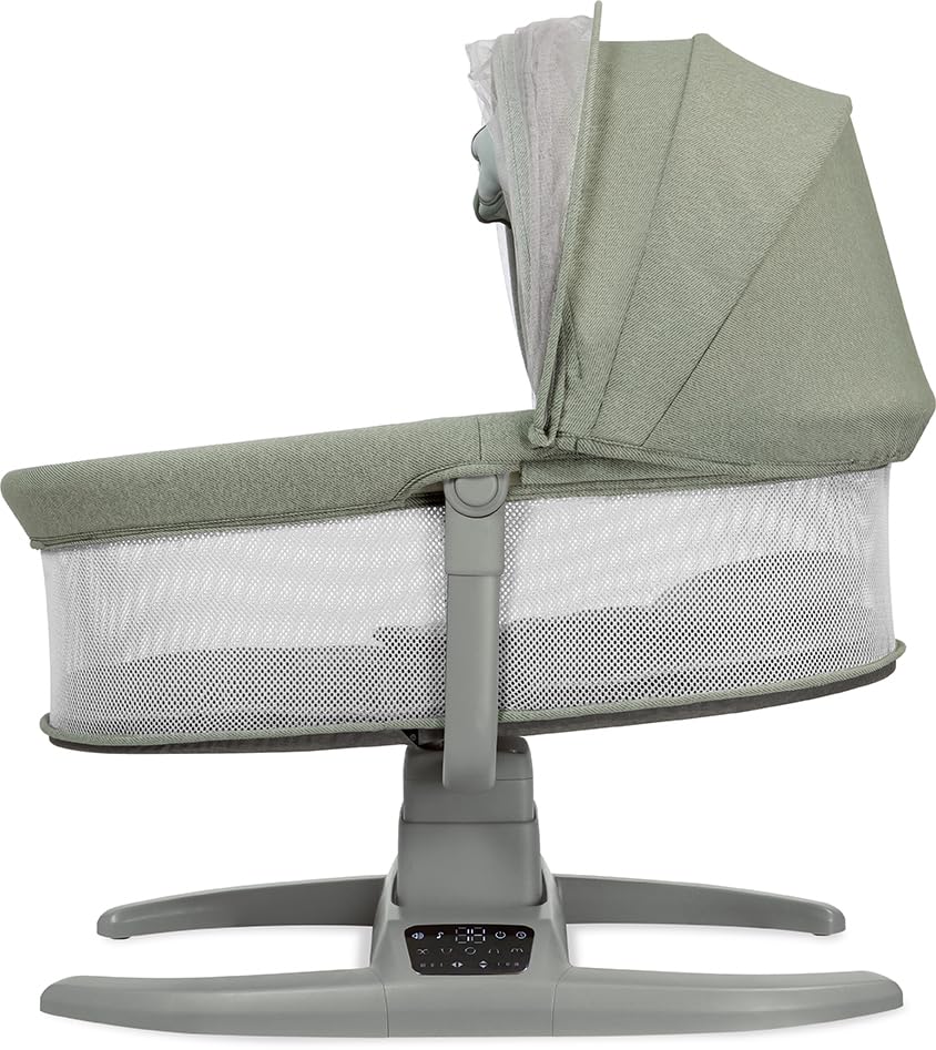 Mastela Baby Cradle in a reclined bed mode