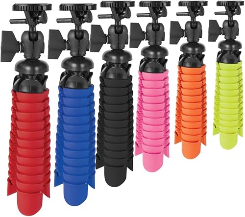 Miniatura 2 de Vivitar VIV-SP-7-BLK Trípode araña de goma pequeño (negro)