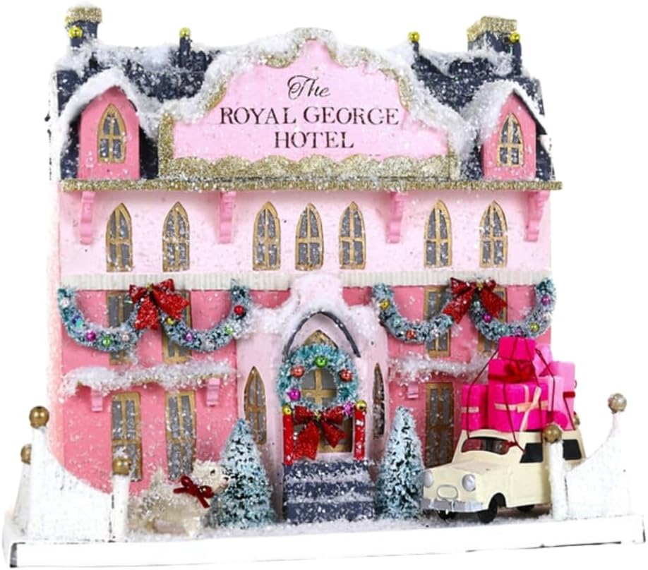 Cody Foster & Co The Royal George Hotel Christmas Village Building HOU-390