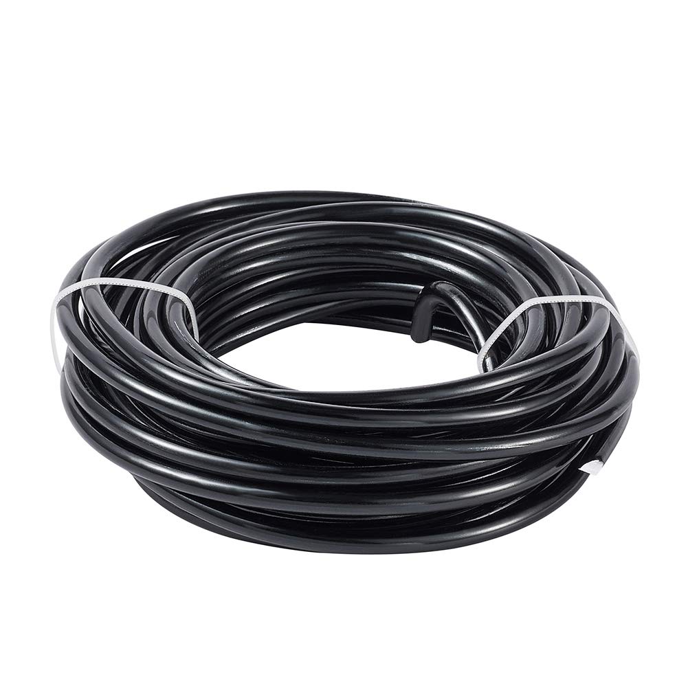 Beadthoven 3 Gauge (6mm) Aluminum Craft Wire 30 FT Bendable Flexible Metal Beading Wire for Jewelry Making Wrapping Floral Sculpting(Black) — image 1