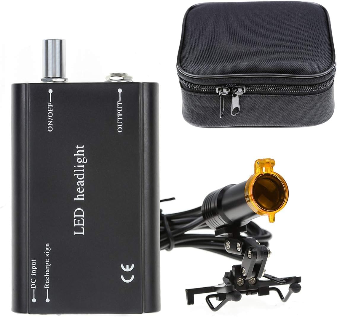 EAST Brand Black Color 5W Waist Hanging Style Brightness Headlamp (Iron Frame Style)