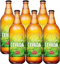 Pack 06un Cerveja Artesanal Bruder Alma Cevada Session Ipa Low Carb