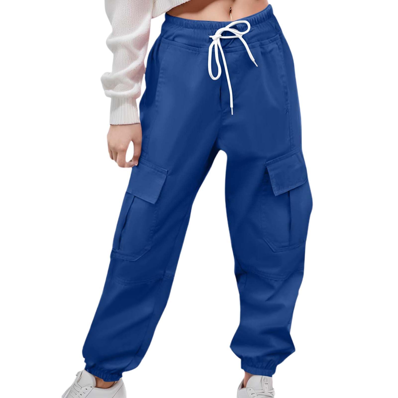 Genérico Pantalones Deportivos Niño Pantalones Cargo Elegantes para Uso Diario Niños Activos Edad 3 a 11 Años Cintura Elástica Confort y Movilidad