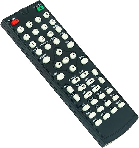 Miniatura 3 de Reemplace el trabajo de control remoto para el reproductor de DVD Sylvania SDVD6655-B SDVD6656