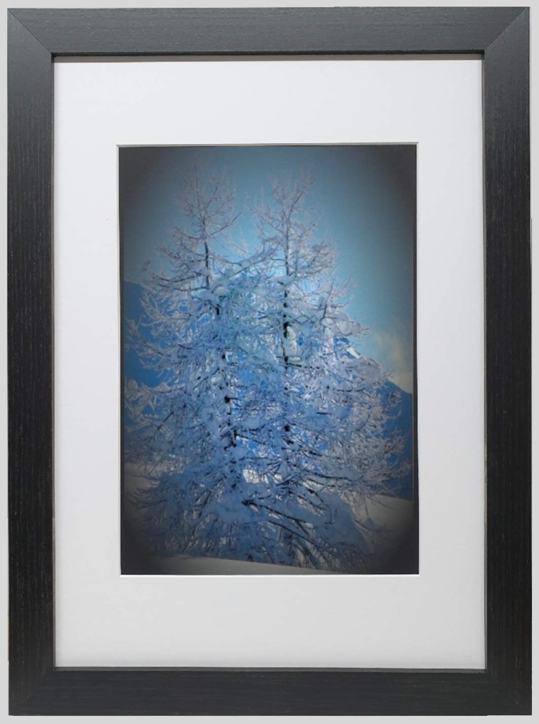 Pif Black Frame White Mount Black Frames With Mount/Black Mount/White Mount (, 80Cm X 60Cm For 70Cm X 50Cm Picture)