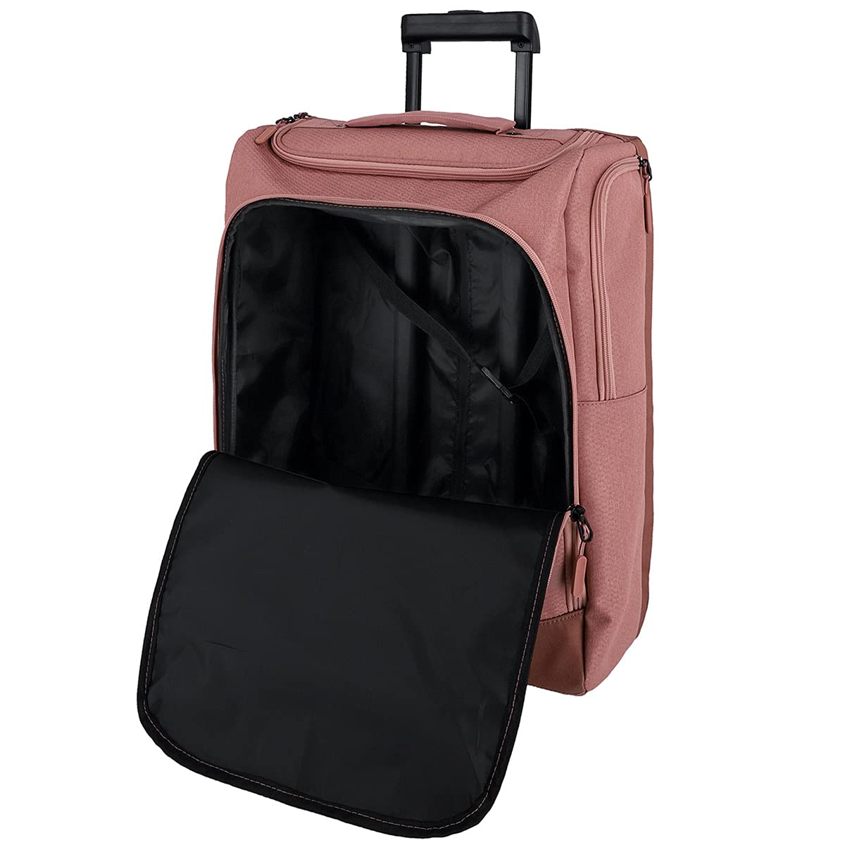 travelite Bolsa de Viaje Trolley con Ruedas pequeña, práctica Funda de Equipaje de Mano para Vacaciones y Deportes, 55 cm, 44 litros