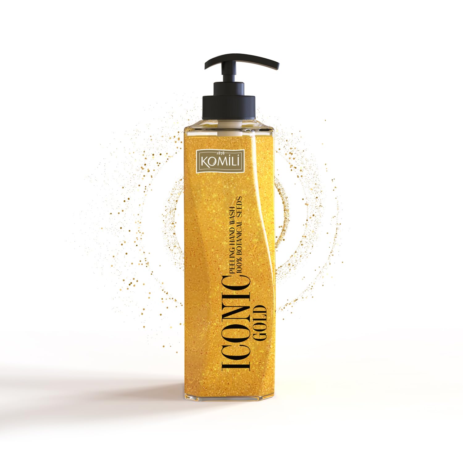 Komili 1878 Iconic Gold Peeling Etkili Premium Sıvı Sabun - 450 ml (4 paketi)