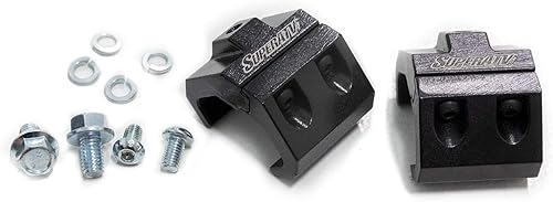 Miniatura 1 de SuperATV Soportes de montaje de jaula de luz redonda y cubo de alta resistencia para Can-Am DefenderPolaris Ranger y General (ver ajuste) - Funciona