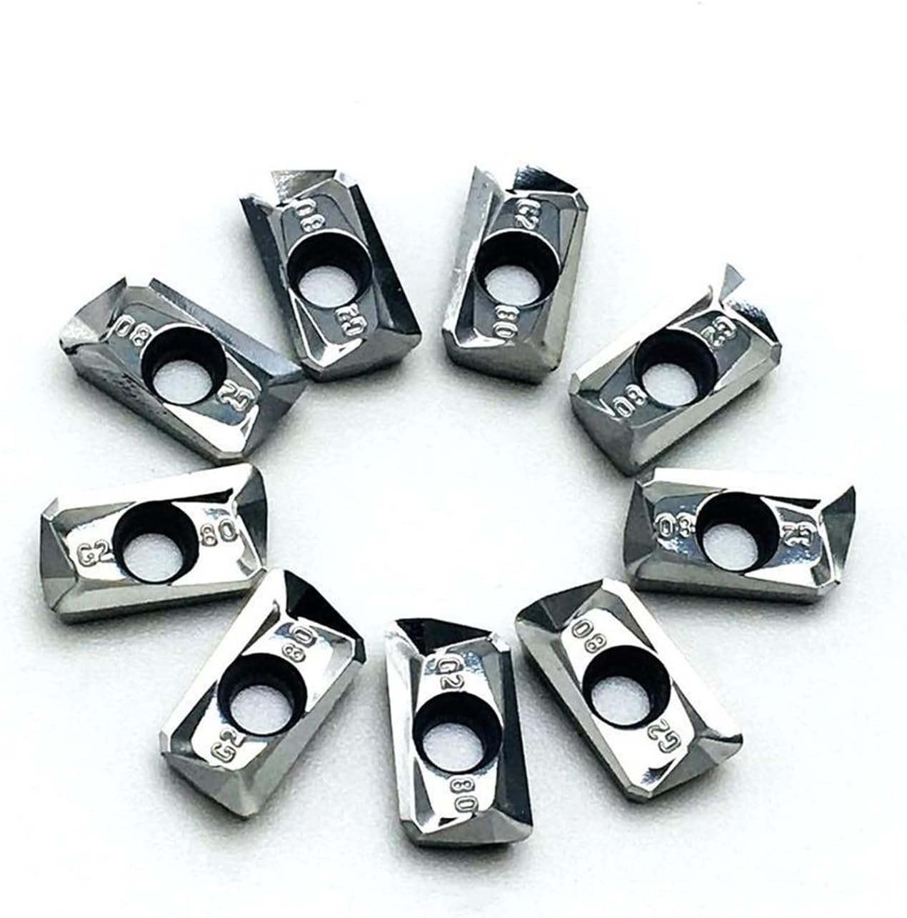 Carbide Tool 10 Pcs APKT1135 MA H01 Carbide Milling Cutter CNC Tool APKT 1135 Turning Insert Lathe Milling Cutter Aluminum Turning Tool (Angle : APKT1135 MA H01, Insert Width(mm) : 10PCS(1box))