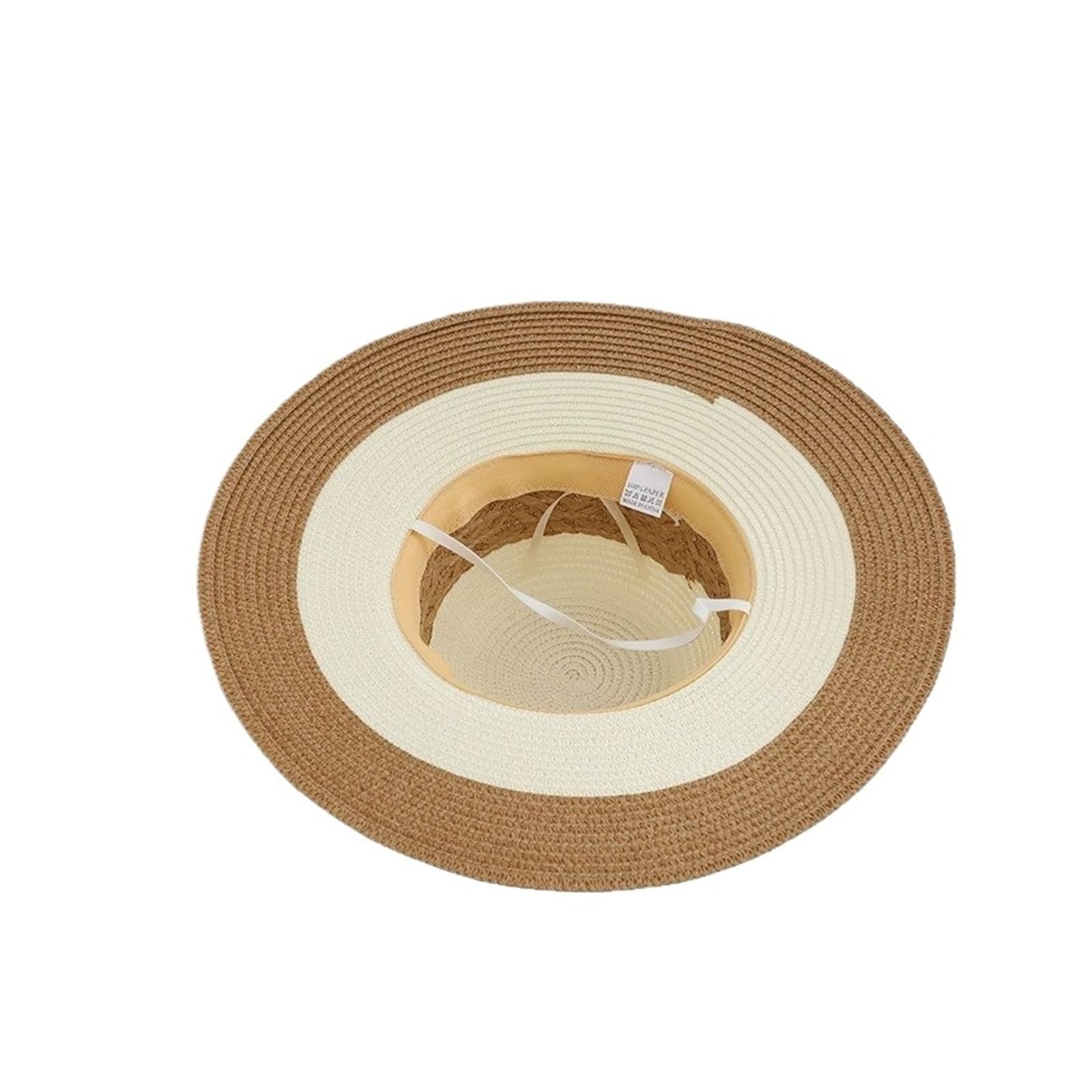 Conjunto de sombrero de paja para primavera y verano, para mujer, con ala grande, sombrero, playa, vacaciones (color 13, traje)