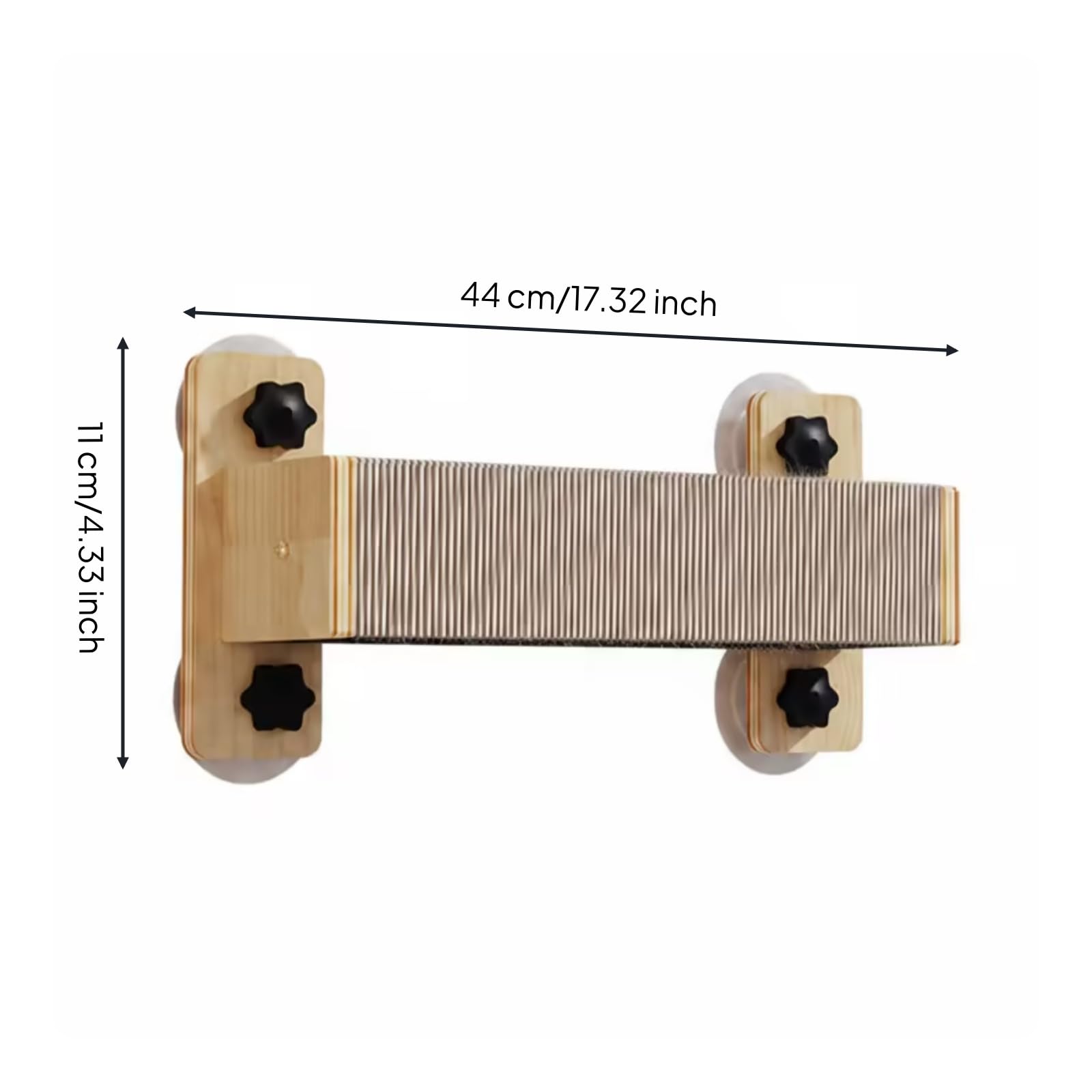 predolo Katzenliege mit Saugnapfhalterung wandmontiert Katzenbett mit Saugnapf stabil Katzenfensterbett für Katzen, Fliesenwand, Minimalistisch, Saugnapf, Quadratische Säule