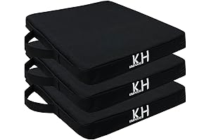 3-Piece Bleacher Seat Cushion for Enhanced Comfort