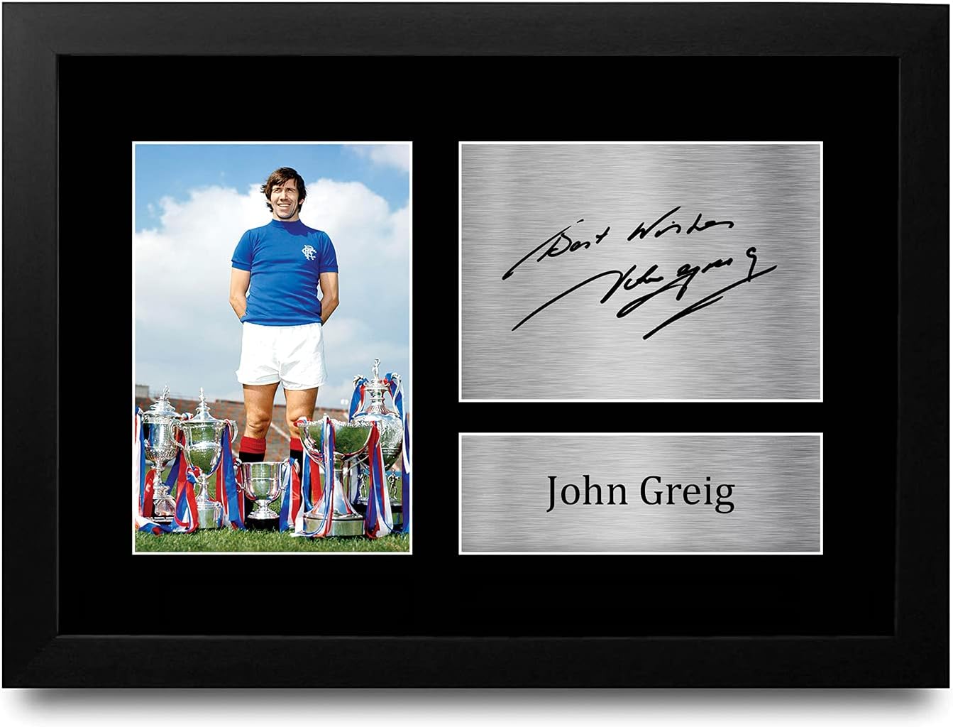 HWC Trading Bruno Fernandes Gifts Printed Signed Signature Photo For