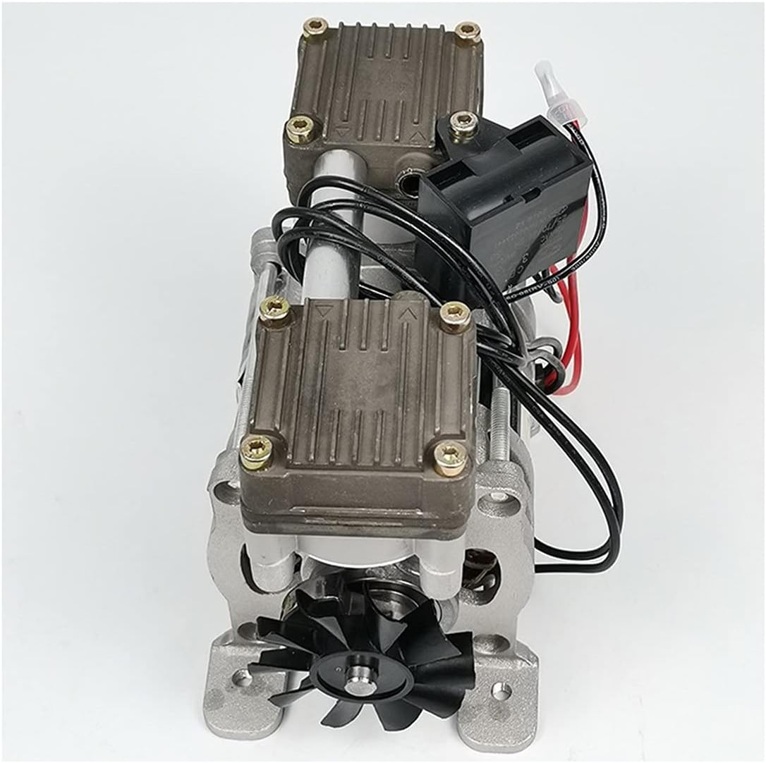 ZTBH Stainless Steel Booster Pump Lawn Jet Pumps Portable Negative Pressure Air Pump, Oil-Free Micro-High Vacuum Pump Piston Silent Pump for Home Garden Water Transport Irrigation
