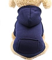 Vista 6 de Idepet Sudaderas con Capucha para Mascotas Perros Ropa para Perros Ropa para Perros Pequeños Chaleco Ropa para Chihuahua Abrigo Cálido Chaqueta