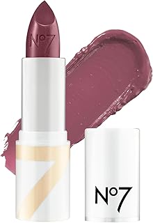 No7 Lápiz labial que desafía la edad, brillo ...