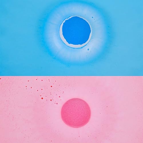 Miniatura 4 de Set de regalo de bombas de baño, 48 bombas de baño orgánicas con aceites esenciales naturales, manteca de karité, sales de baño para hidratar la