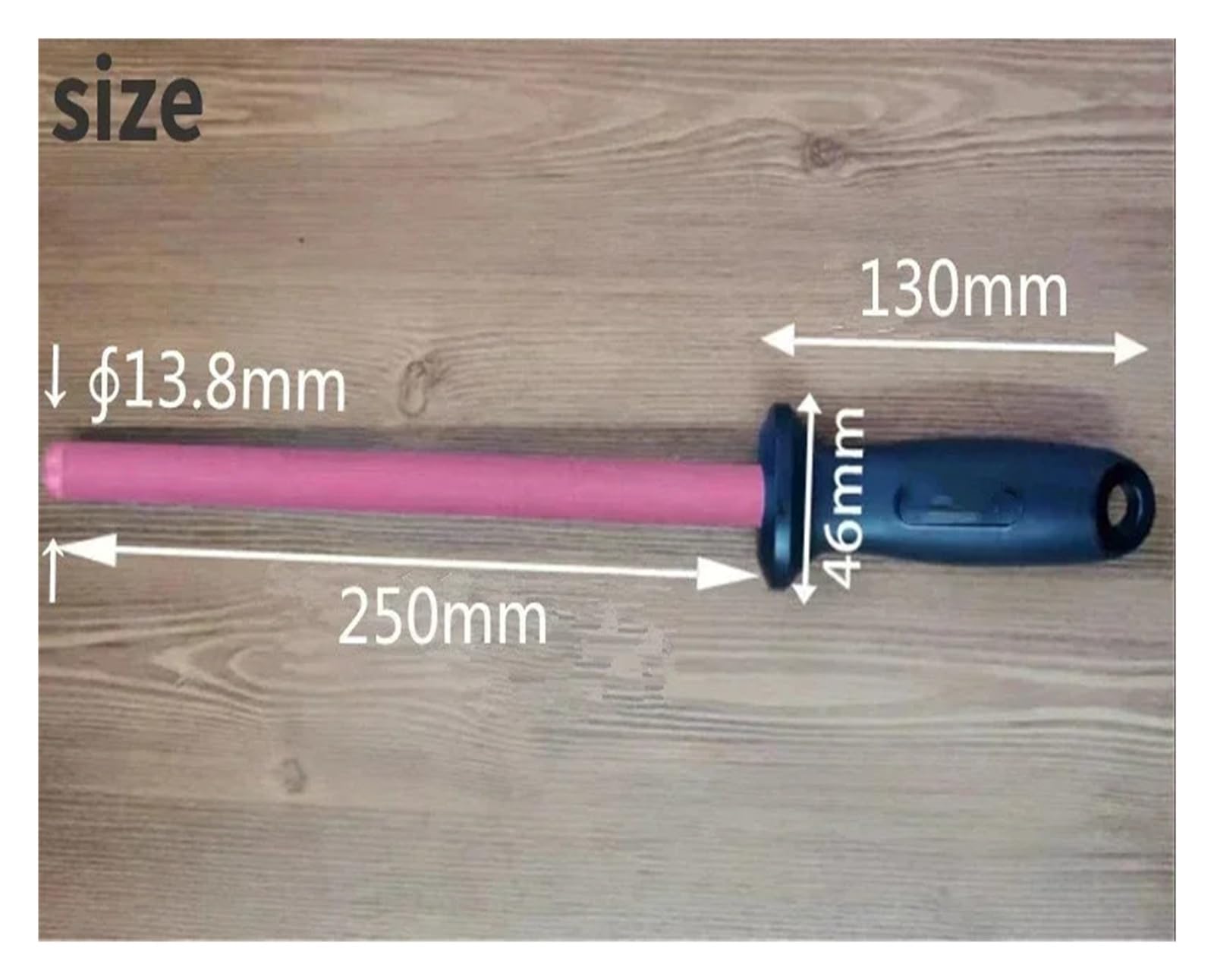 3000 Grit Ruby Grinding Stone 10 Inch Solid Sharpening Stick Rod